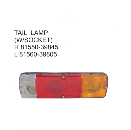 Toyota Hiace RH20 1980-1983 Tail lamp 81550-39845 81560-39805