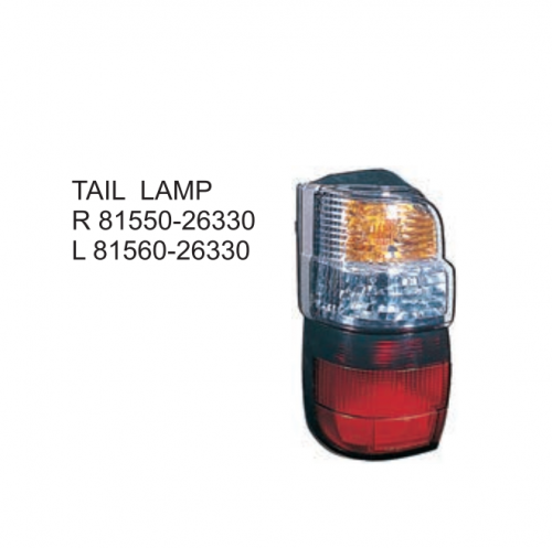 Toyota Hiace YH 133 1999 Tail lamp 81550-26330 81560-26330