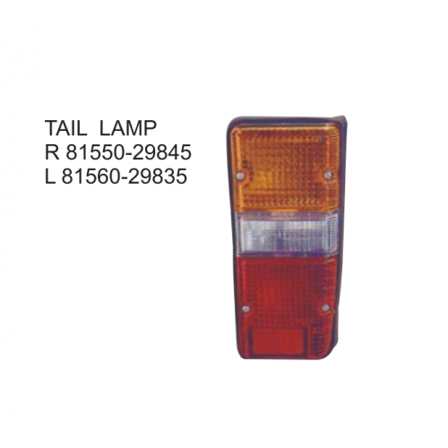 Toyota Hiace RH20 1980-1983 Tail lamp 81550-29845 81560-29835
