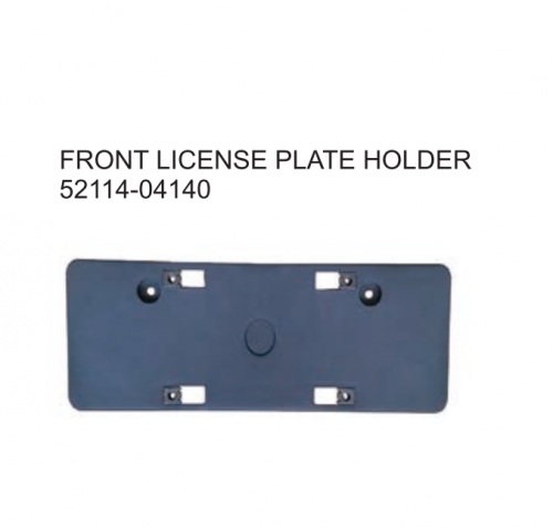 Toyota Corolla 2014 Front license Plate Holder