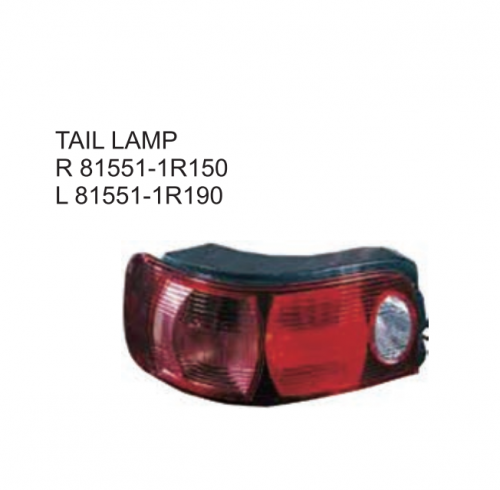 Toyota Corolla 5D TAZZ South Africa Type 2001 Tail lamp