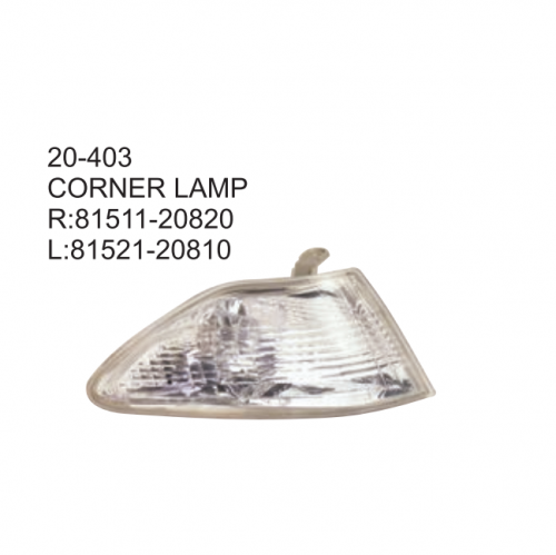 Toyota Carina AT212 1999 Corner Lamp 81511-20820 81521-20810