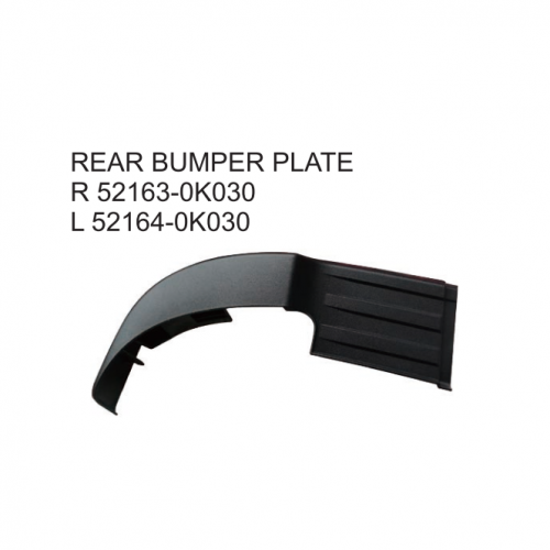 Toyota Hilux Revo 2015 REAR BUMPER PLATE 52163-0K030 52164-0K030