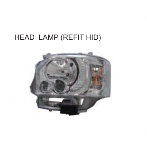 Toyota Hiace 2014 Head lamp Refit HID
