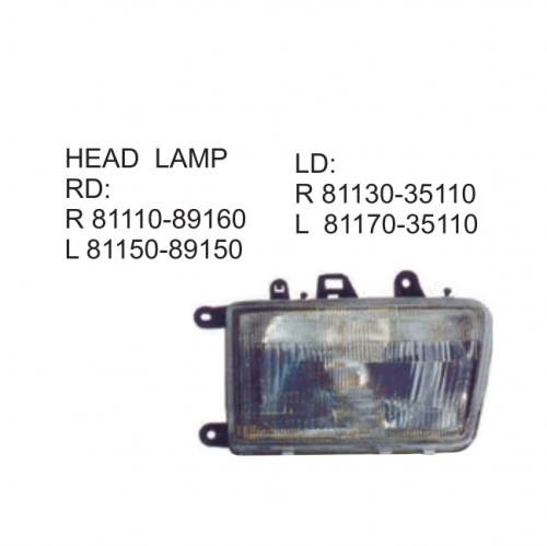 Toyota Hilux 2WD 4WD 1992-  Head lamp 81110-89160 81150-89150  81130-35110  81170-35110