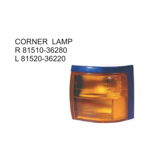 Toyota Coaster Bus BB42 1993-1994 Corner Lamp 81510-36280 81520-36220