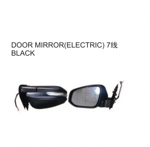 Toyota Hilux Revo 2015 7 Lines BLACK Electirc Mirror