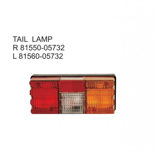 Toyota Hilux 1988 Tail lamp 81550-05732 81560-05732