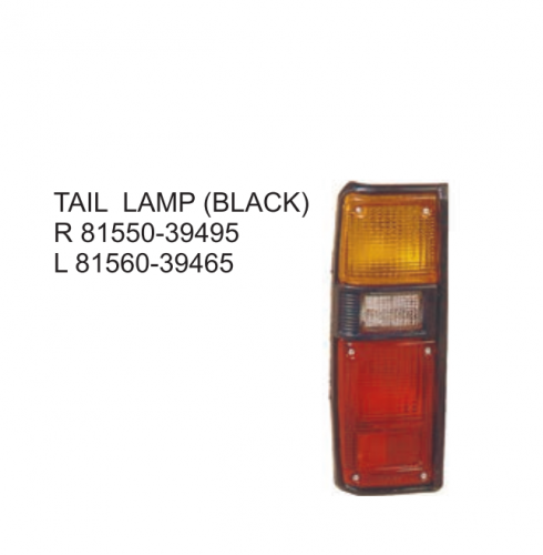 Toyota Hilux RN25 30 1978-1979 Black Tail lamp 81550-39495 81560-39465