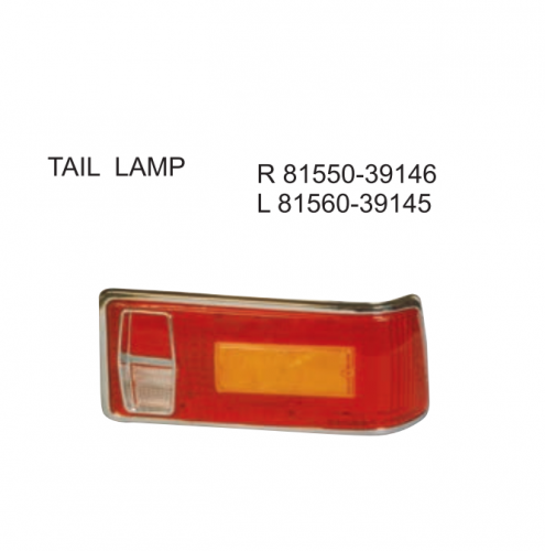 Toyota Coaster Bus BB10 Tail lamp 81550-39146 81560-39145