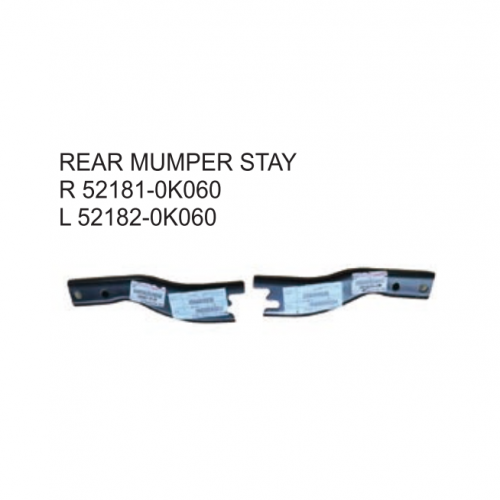 Toyota Hilux Revo 2015 REAR MUMPER STAY 52181-0K060 52182-0K060
