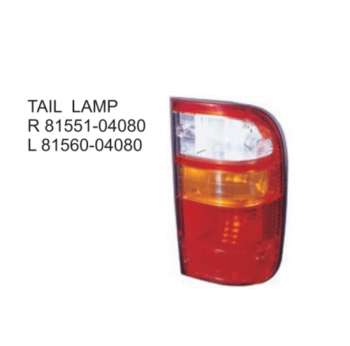 Toyota Hilux 2001 Tail lamp 81551-04080 81560-04080