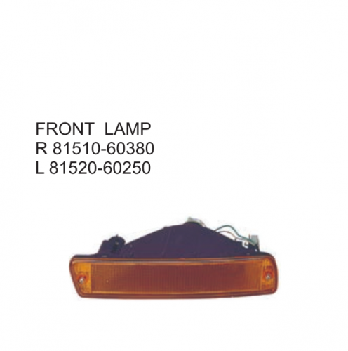 Toyota Land Cruiser FJ82 1990 Front lamp 81510-60380 81520-60250