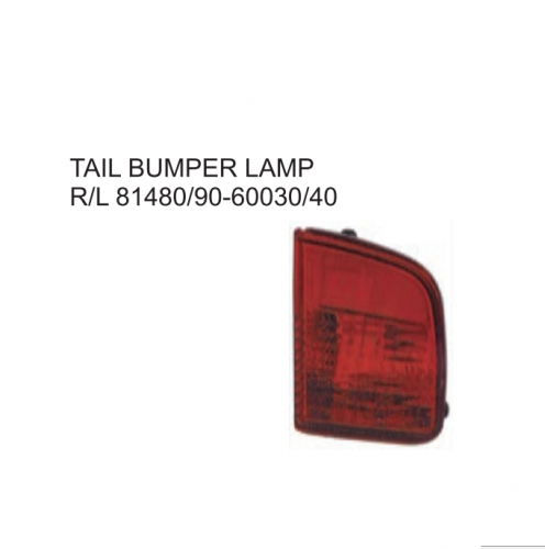 Toyota Land Cruiser FJ200 Series Rear Tail Bumper lamp light 81480-60030 81490-60030 81480-60040 81490-60040