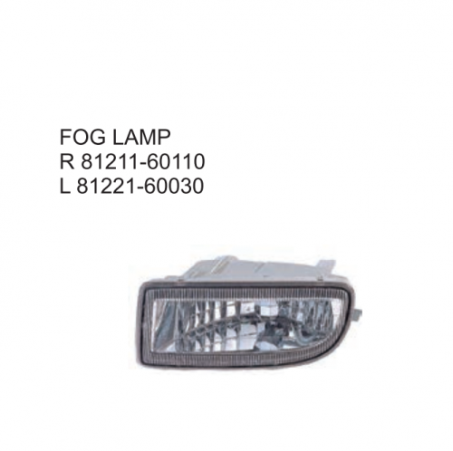 Toyota Land Cruiser FJ100 2001 Fog lamp 81211-60110 81221-60030