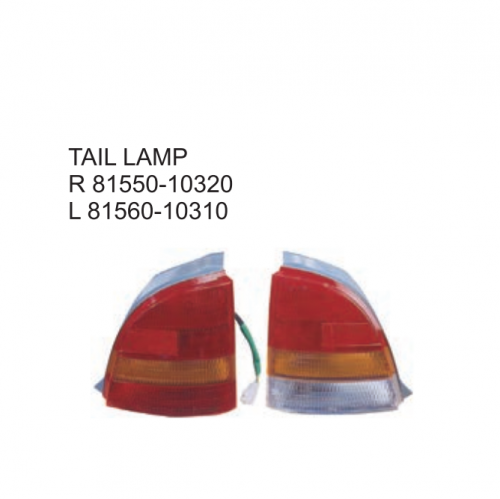 Toyota Starlet EP90 1999 Tail lamp 81550-10320 81560-10310