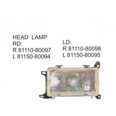 Toyota Cressina RX60 1981-1982 Head lamp 81110-80097 81150-80094 81110-80098 81150-80095