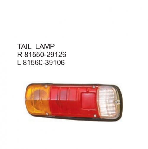 Toyota Dyna 1980-1984 Tail lamp 81550-29126 81560-39106