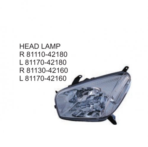 Toyota RAV4 2001 Head lamp 81110-42180 81170-42180 81130-42160 81170-42160