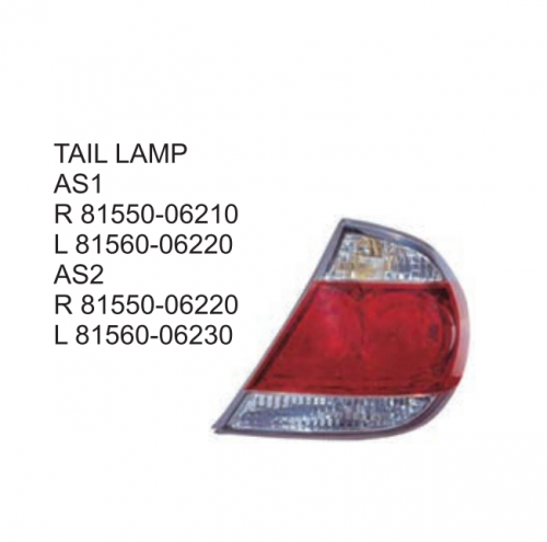 Toyota Camry 2004 Tail lamp 81550-06210 81560-06220 81550-06220 81560-06230