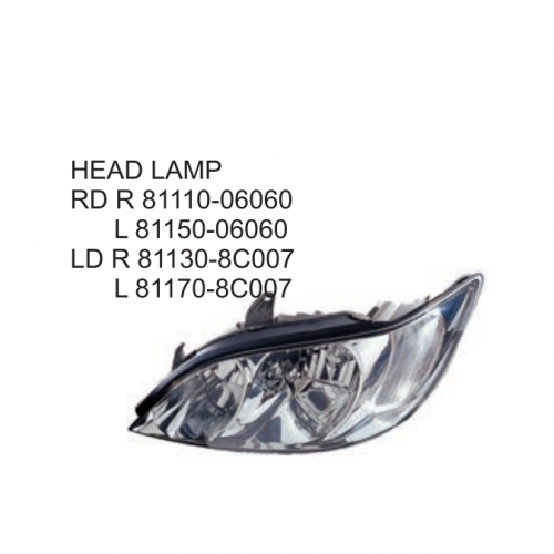 Toyota Camry TaiWan Type 2001 Head lamp 81110-06060 81150-06060 81130-8C007 81170-8C007
