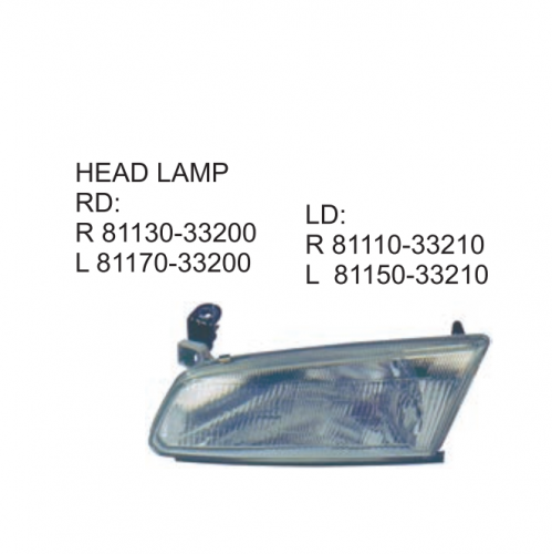 Toyota Camry 1996 Head lamp 81130-33200 81170-33200 81110-33210 81150-33210