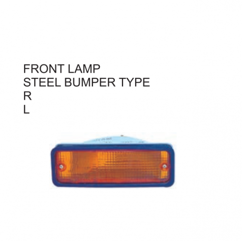 Toyota Crown 1980-1983 FRONT LAMP  STEEL BUMPER TYPE