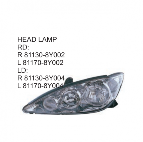 Toyota Camry 2004 Head lamp 81130-8Y002 81170-8Y002 81130-8Y004 81170-8Y004
