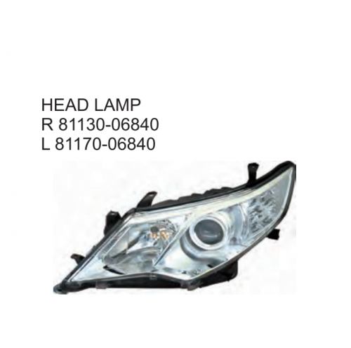 Toyota Camry 2012 Head lamp 81130-06840 81170-06840