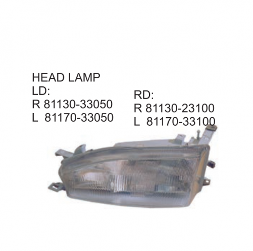 Toyota Camry 1992-1995 Head lamp 81130-33050 81170-33050 81130-23100 81170-33100