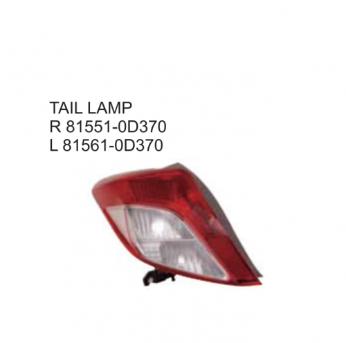 Toyota YARIS VITZ 2011-2013 Tail lamp 81551-0D370 81561-0D370