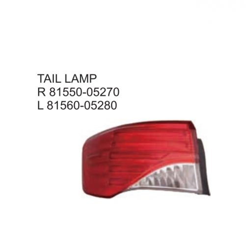Toyota AVENSIS 2012 Tail lamp 81550-05270 81560-05280