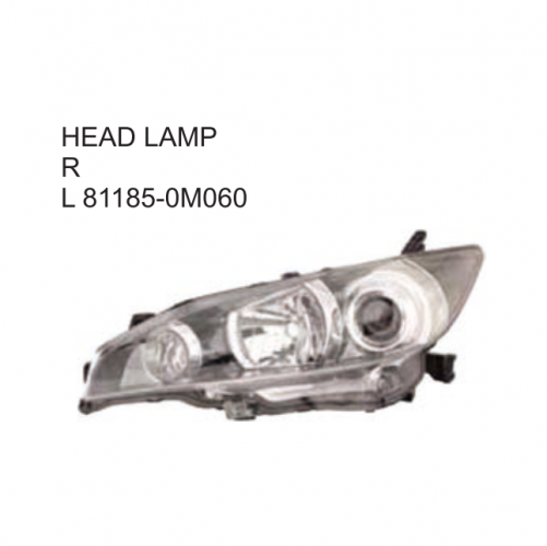 Toyota WISH 2010 Head lamp 81185-0M060