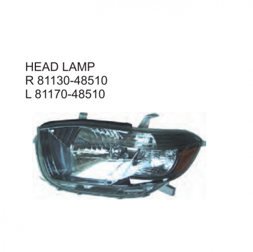 Toyota HIGHLANDER 2009 Head lamp 81130-48510 81170-48510