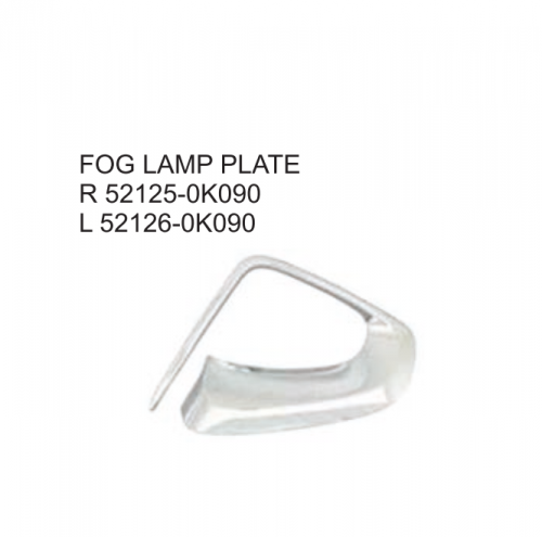 Toyota FORTUNER 2015 FOG LAMP PLATE 52125-0K090 52126-0K090