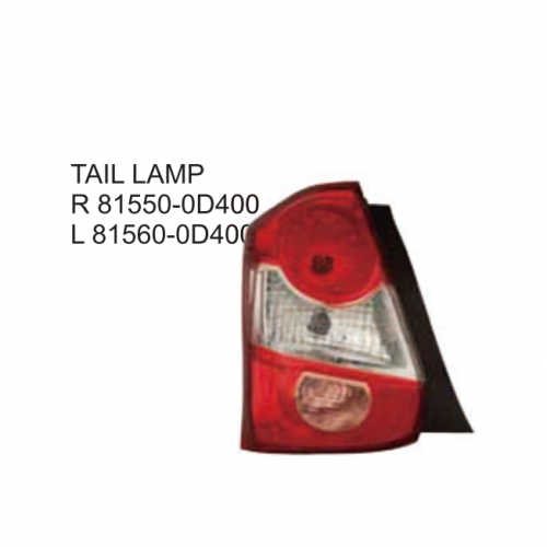 Toyota ETIOS 2011 Tail lamp 81550-0D400 81560-0D400