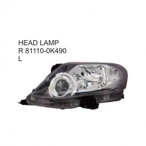 Toyota FORTUNER 2011 HILUX SW4 Head lamp 2012 81110-0K490